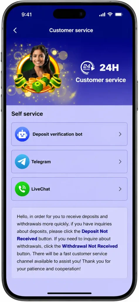 ganga club customer care